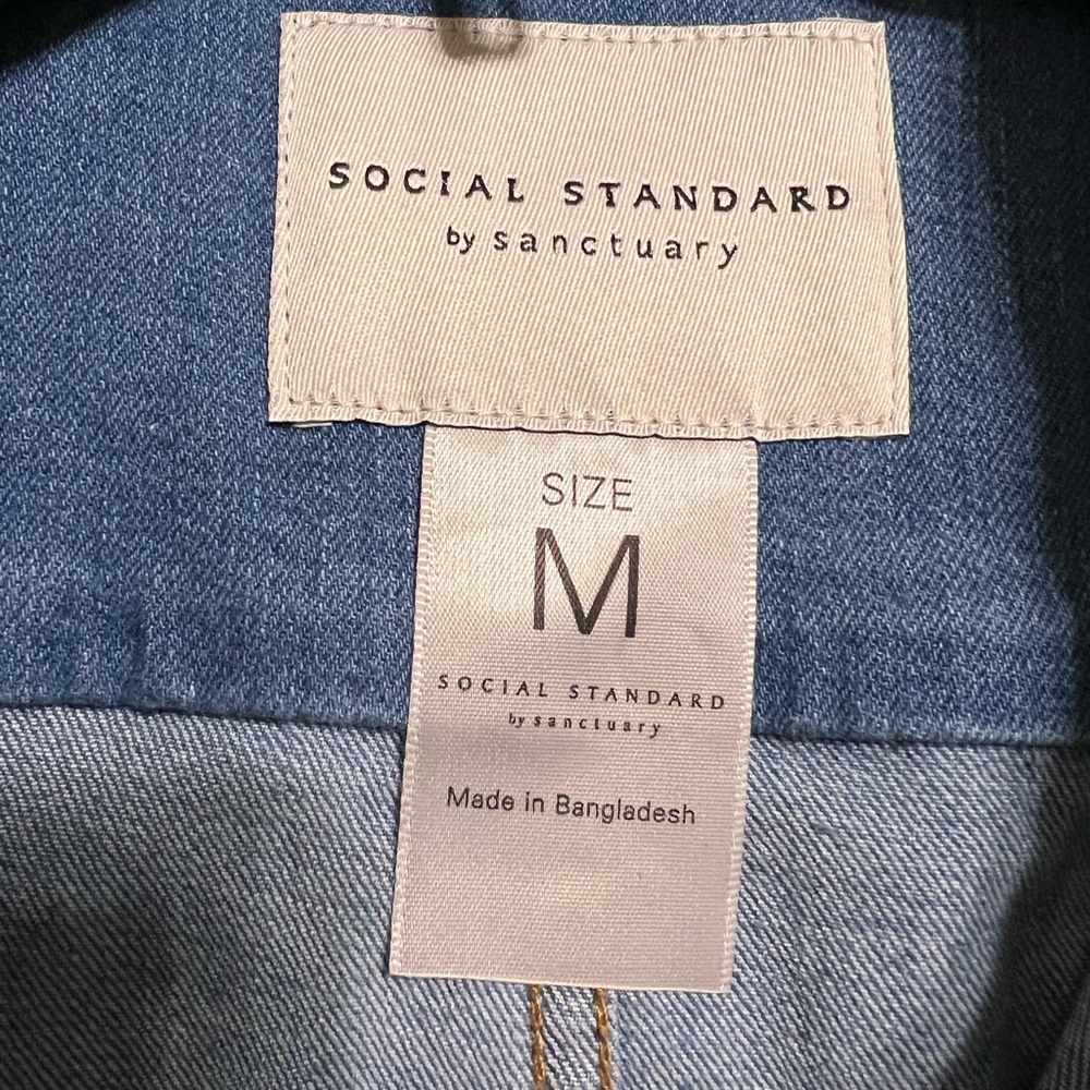 Social Standard by Sanctuary Ladies Denim Jacket - Picture 15 of 16